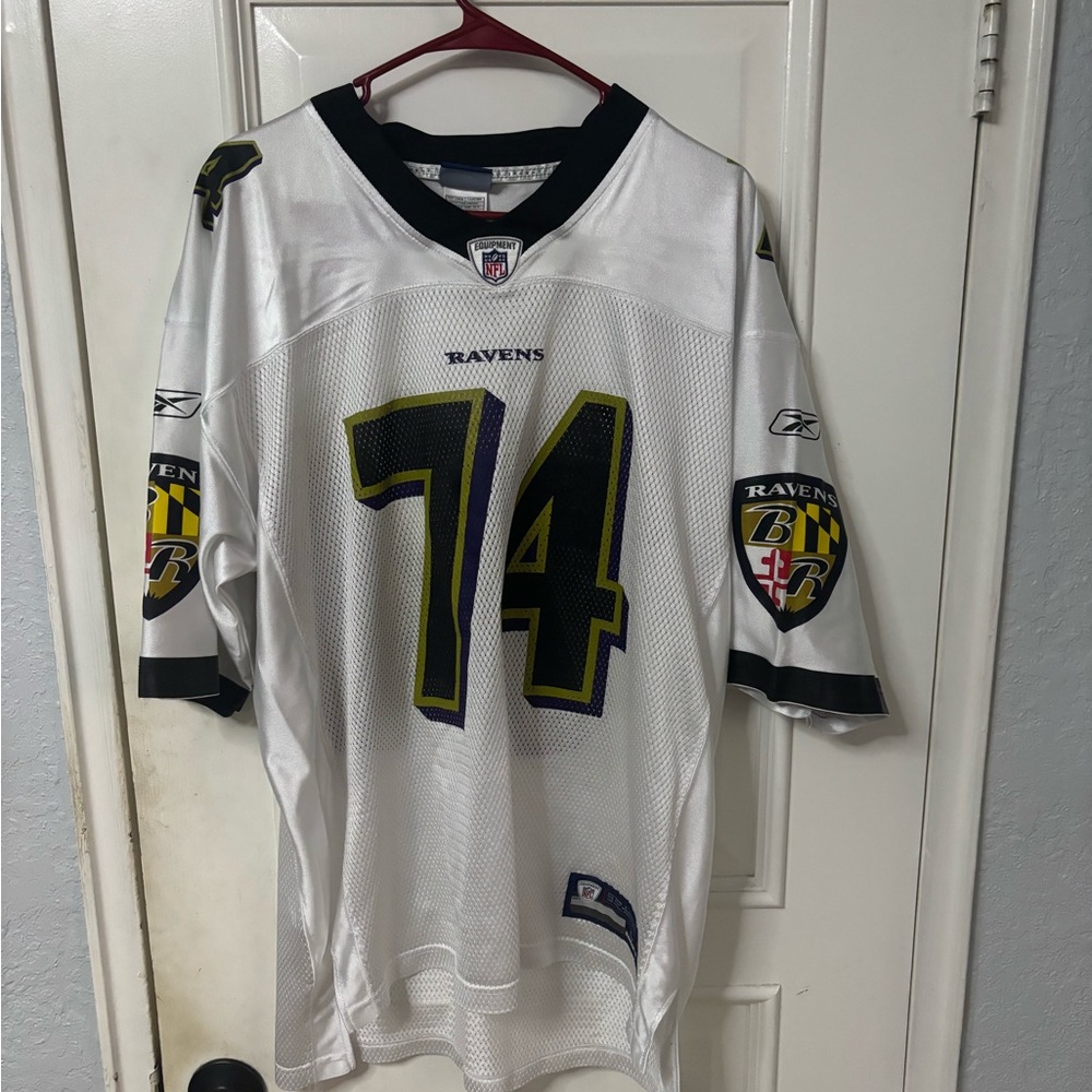 Vintage NFL Reebok Baltimore Ravens #74 Michael Oher Jersey